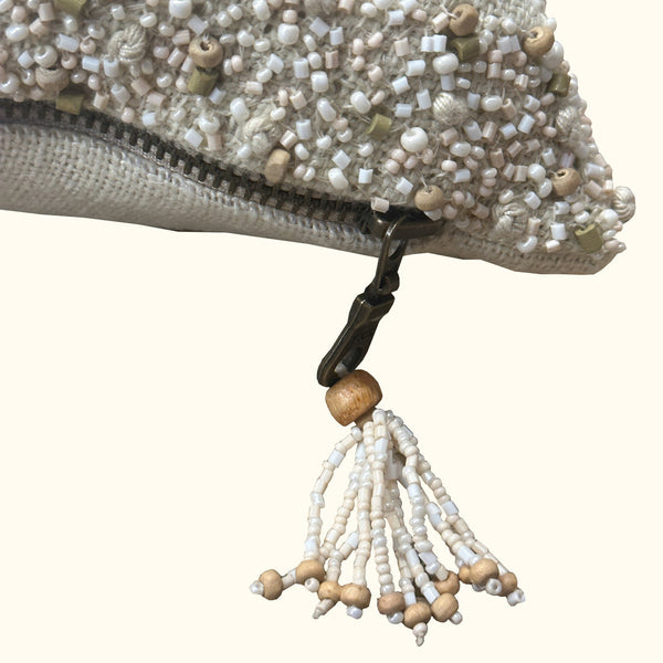 Serafina Natural Pillow - 22" x 22" - Wilson Lee