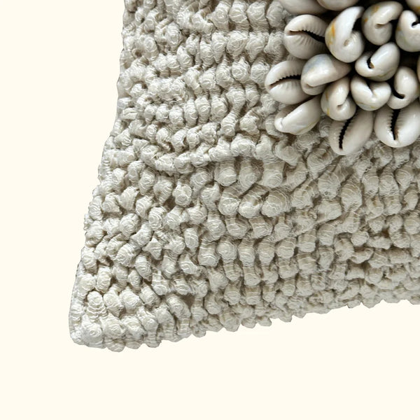 Cowrie Pillow - 13" x 20"