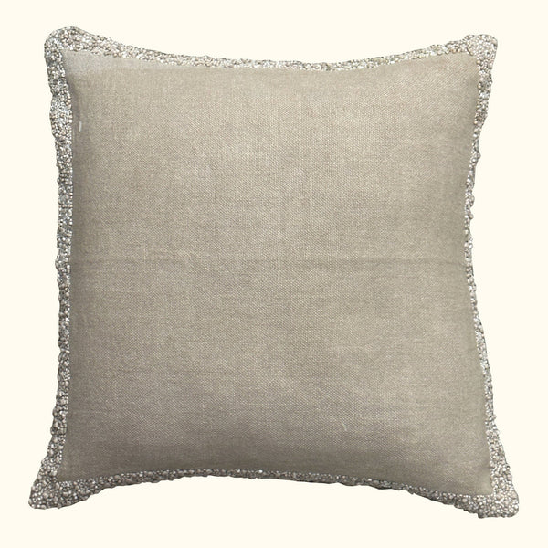 Serafina Natural Pillow - 22" x 22" - Wilson Lee
