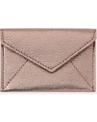 Goatskin Leather Mini Envelope