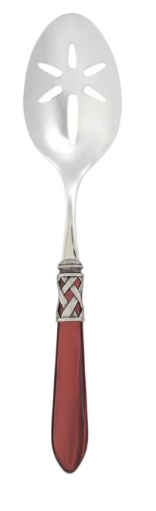 Aladdin Red Slotted Serving Spoon