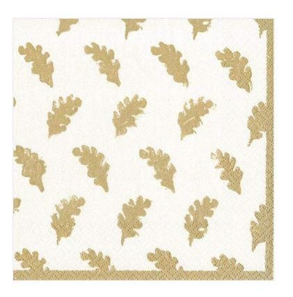 Leaves of Gold Luncheon Napkins