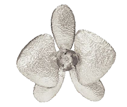 20" Silver Leaf Orchid - Wilson Lee