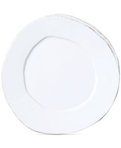 Lastra White Salad Plate - Wilson Lee