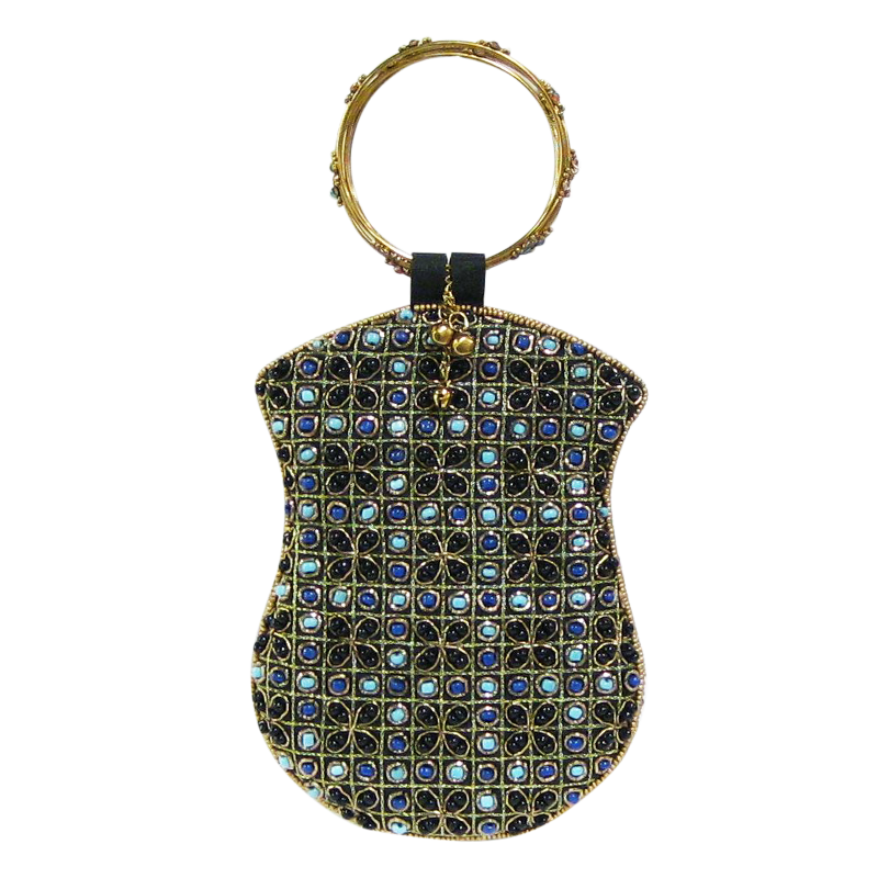 'Nadia' Beaded Mobile Bag - Wilson Lee