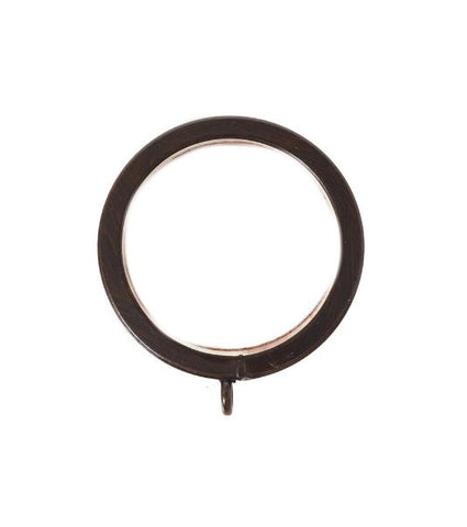 Drapery Rings - Dark Walnut (Set of 10) - Wilson Lee