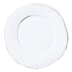 Lastra White Dinner Plate - Wilson Lee