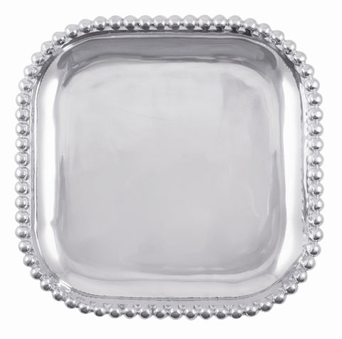 Pearled Square Platter - Wilson Lee