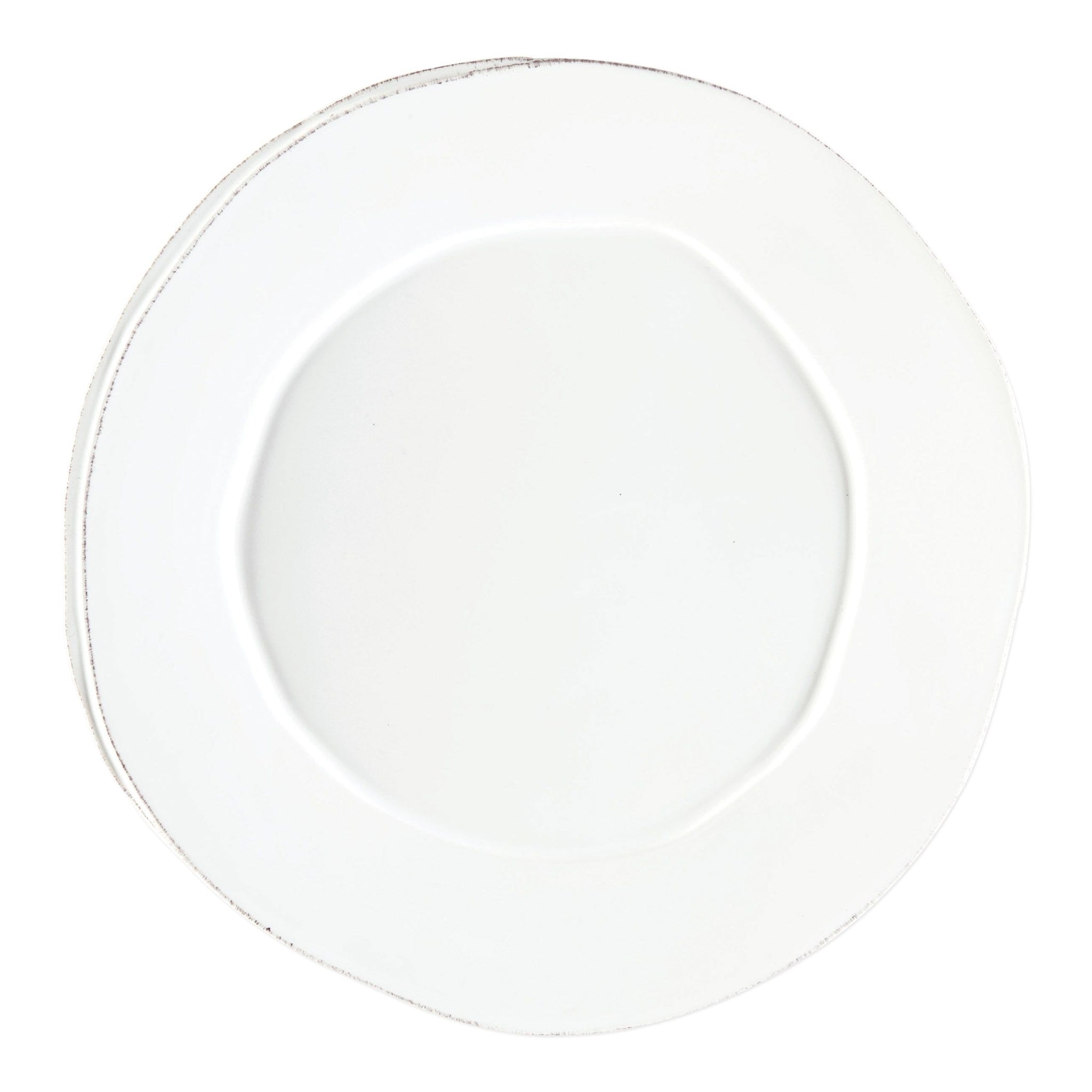 Lastra White Round Platter - Wilson Lee